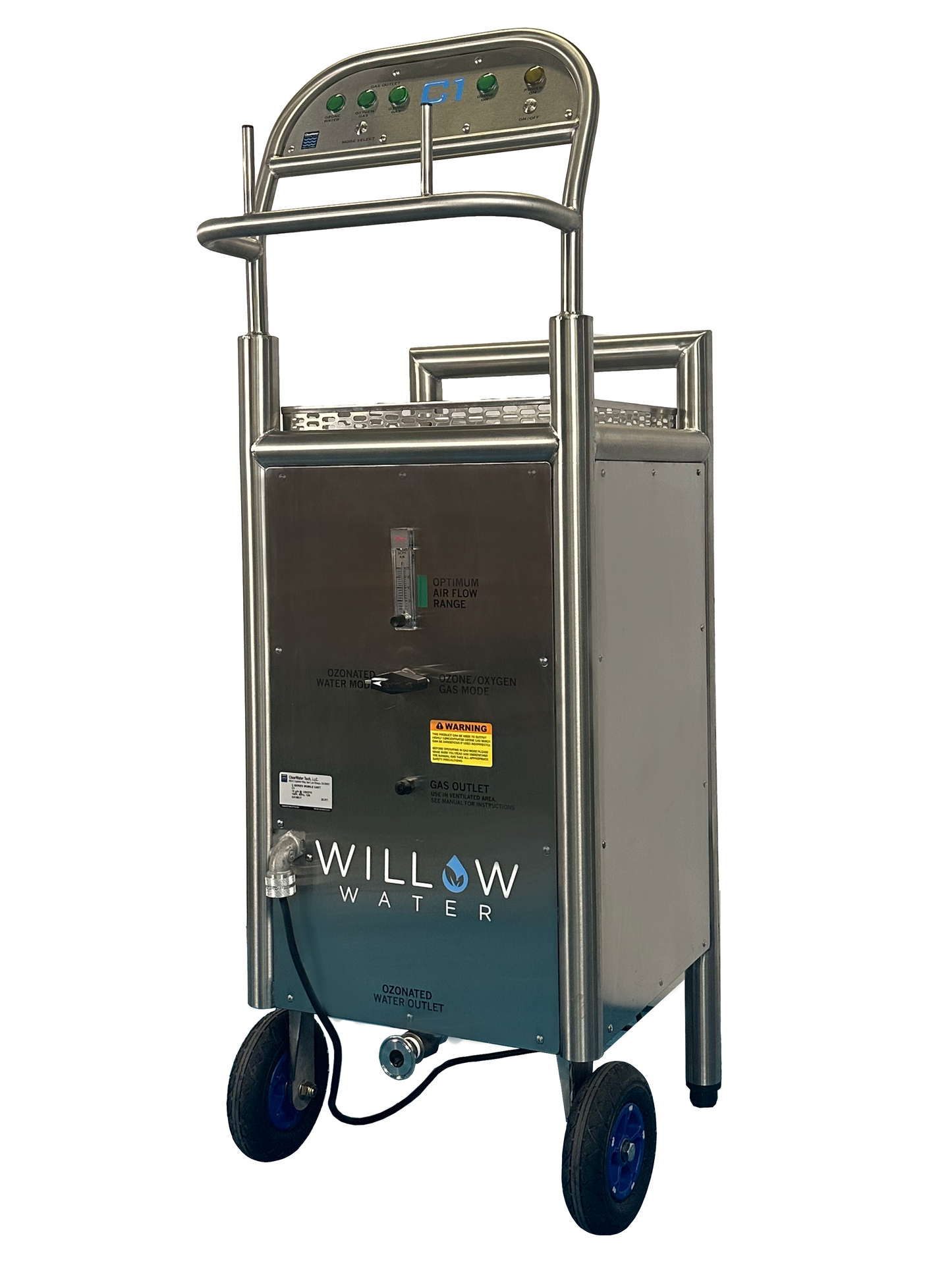 WillowWater - C1 Mobile Disinfection Cart